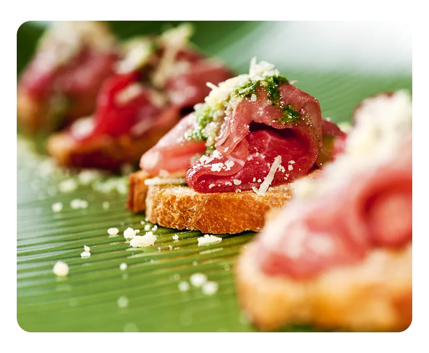 Combo Carpaccio + Torradas